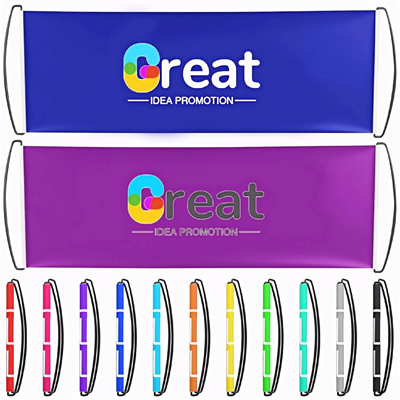 Picture of HAND HELD RETRACTABLE SCROLLING BANNER