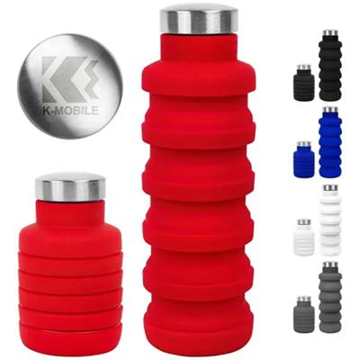 Picture of 20OZ COLLAPSIBLE SILICON WATER BOTTLE