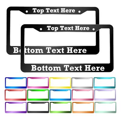 Picture of RAISED LETTER LICENSE PLATE FRAME