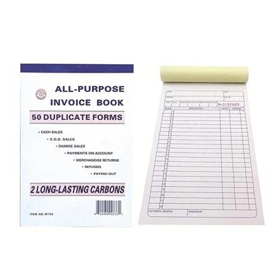 Picture of ALL CUSTOM RECEIPT BOOK MULTI-PURPOSE