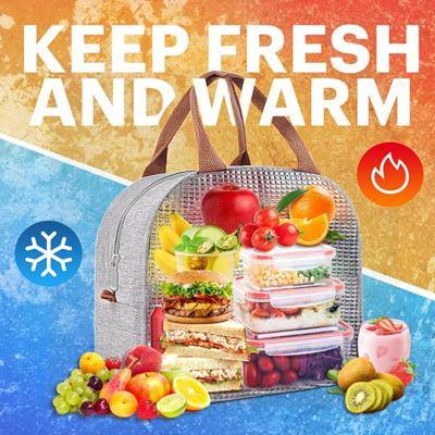 Picture of LUNCH BAG FOR LADIES MEN ADULT THERMAL INSULATED LUNCH BOX