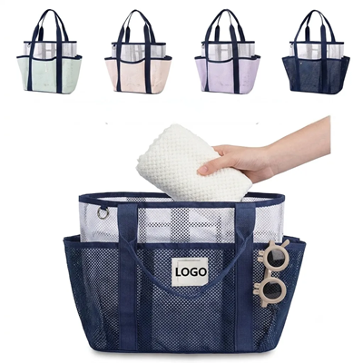 Picture of LARGE MESH BEACH BAG WATERPROOF TRAVEL TOTE