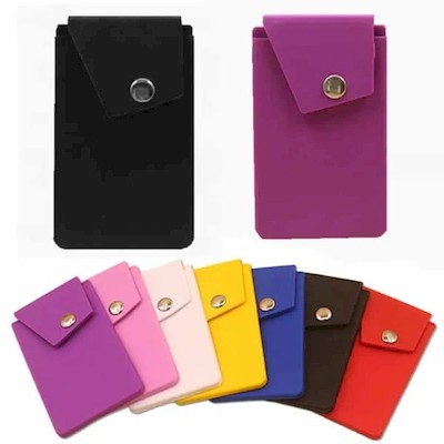 Picture of SILICON CELL PHONE WALLET