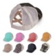 Picture of LADIES VINTAGE CRISSCROSS PONYTAIL MESH BASEBALL CAP