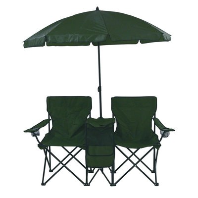 Picture of DOUBLE CHAIRS with Umbrella.