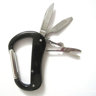 Picture of MULTIFUNCTION METAL CARABINER; CUSTOM CARABINER