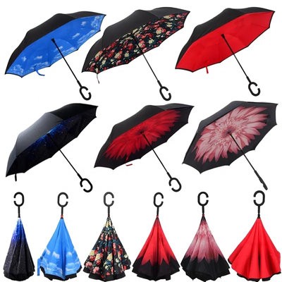 Picture of 46IN HANDS FREE REVERSE UMBRELLA with C Handle