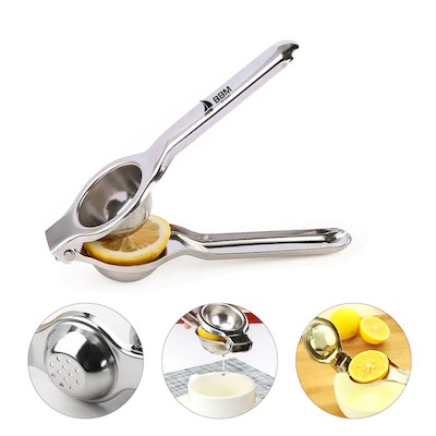 Picture of STAINLESS STEEL MANUAL FRUIT JUICER.