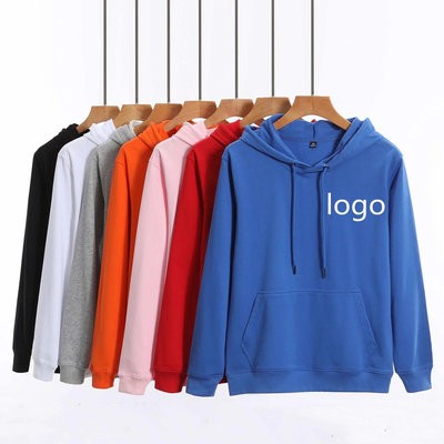 Picture of UNISEX LADIES MENS 95% COTTON CASUAL HOODED HOODY SWEATSHIRT