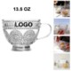 Picture of EMBOSSED GLASSWARE VINTAGE COFFEE MUG SET CUP