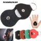 Picture of LEATHER GUITAR PICK HOLDER CASE KEYRING CHAIN