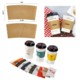 CUSTOM DISPOSABLE PAPER COFFEE CUP SLEEVES image 2