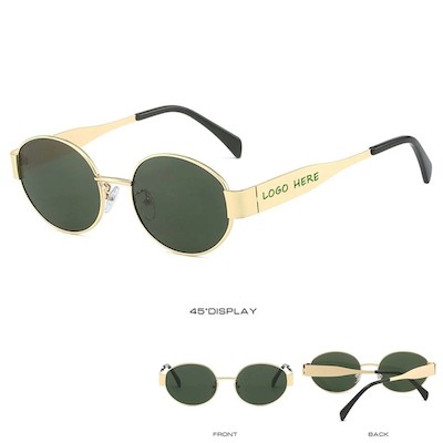 Picture of RETRO OVAL SUNGLASSES TRENDY SUNGLASSES