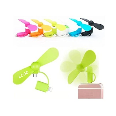 Picture of 2-IN-1 PORTABLE USB CELLPHONE FAN