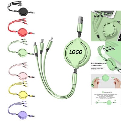 Picture of RETRACTABLE 3-IN-1 SUPERSPEED USB CHARGER CABLE