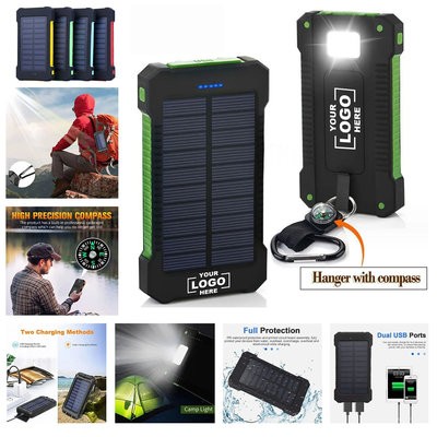 Picture of SOLAR MOBILE POWER 8000MAH with Outdoor Compass