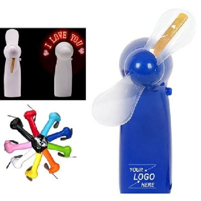 Picture of HANDHELD PORTABLE LED LIGHT-UP FAN.