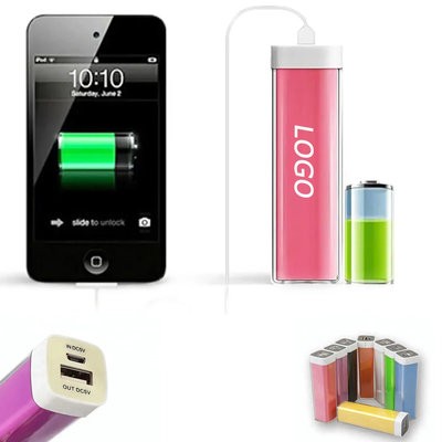 Picture of CYLINDRICAL LIPSTICK PORTABLE POWER BANK 2600MAH