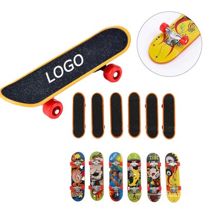 Picture of FUNNY FINGER TECHNOLOGY MINI FINGERBOARD ALLOY SKATEBOARD