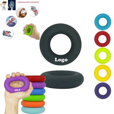 Picture of SILICONE RUBBER PORTABLE STRENGTH HAND GRIP RING