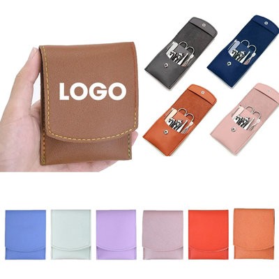 Picture of 7-IN-1 NAIL CLIPPERS SET with Leather Case