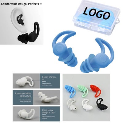 Picture of SILICONE NOISE-ISOLATING EARPLUGS TRAVEL NOISE PROTECTION