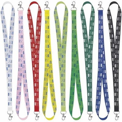 Picture of 0,78 INCH TRANSFER PRINTED POLYESTER LANYARD.