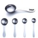 Picture of STAINLESS STEEL METAL MEASURING SPOON