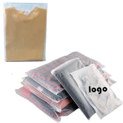 Picture of PE FROSTED ZIPPER BAG