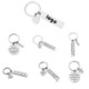 Picture of CAR ACCESSORIES STAINLESS STEEL METAL KEYRING CHAIN