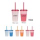 Picture of 16 OZ COLOR CHANGING STADIUM CUP with Lid & Straw