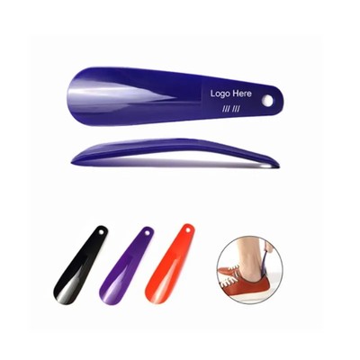 Picture of PLASTIC HANDLED SHOE HORN.