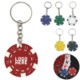 Picture of POKER CHIP KEYRING CHAIN