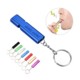 Picture of EMERGENCY SURVIVAL DOUBLE TUBE WHISTLE KEYRING CHAIN