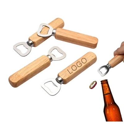 Picture of WOOD HANDLE BOTTLE OPENER