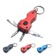 Picture of MULTIFUNCTION KEYRING CHAIN TOOLS with LED Torch
