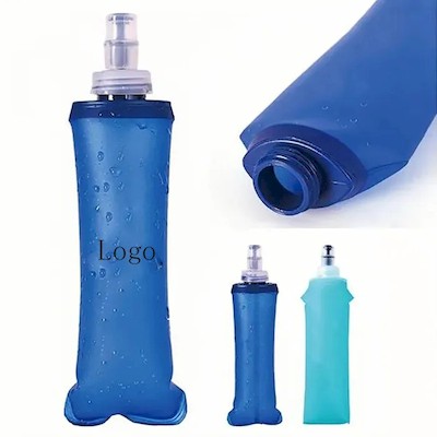 Picture of TPU COLLAPSIBLE SOFT WATER BOTTLE FOR TRAVEL AND OUTDOOR.
