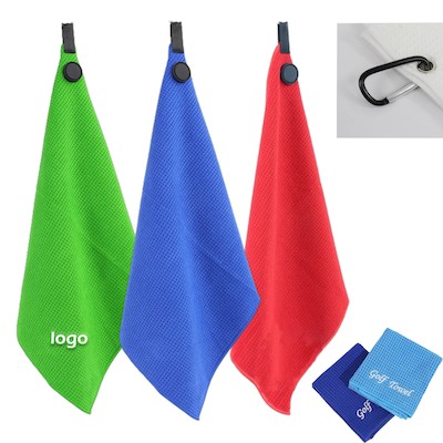 Picture of MAGNETIC HIGH WEIGHT GOLF TOWEL.