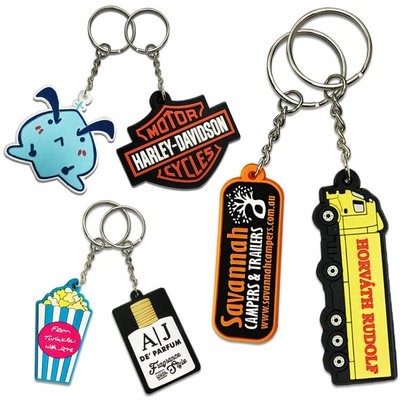 Picture of CUSTOM PVC KEYRING CHAIN