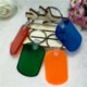Picture of OVAL SHAPE PVC KEYRING CHAIN