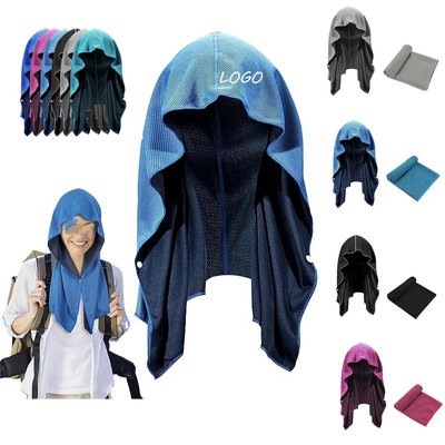 Picture of LIGHTWEIGHT SPORTS COOLING HOODED HOODY TOWEL