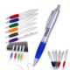 Picture of CLICK SATIN GREY FINISH PLASTIC BALL PEN