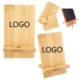 Picture of BAMBOO WOOD CELL PHONE STAND