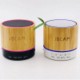 Picture of PORTABLE NATURAL WOOD & BAMBOO CORDLESS BLUETOOTH SPEAKER
