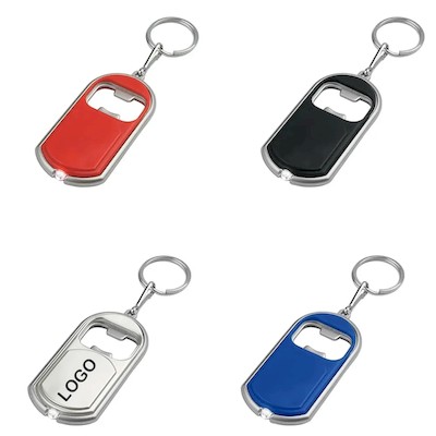 Picture of BOTTLE OPENER KEYRING CHAIN with LED Light