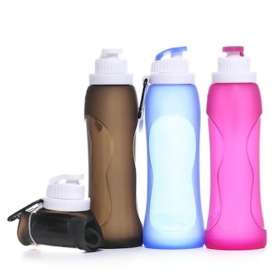 Picture of TRITAN MEDICAL GRADE SILICON WATER BOTTLE.