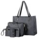 Picture of CUSTOM SATCHEL PURSE SET 4PCS