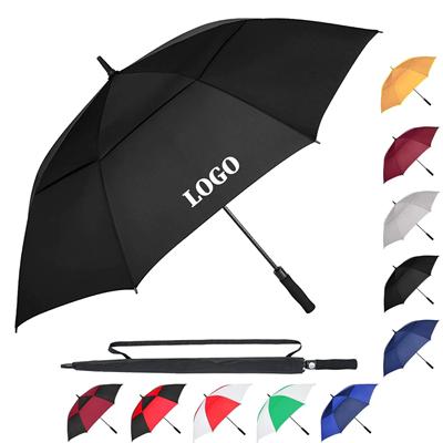 Picture of AUTOMATIC OPEN WINDPROOF GOLF UMBRELLA with Double Canopy