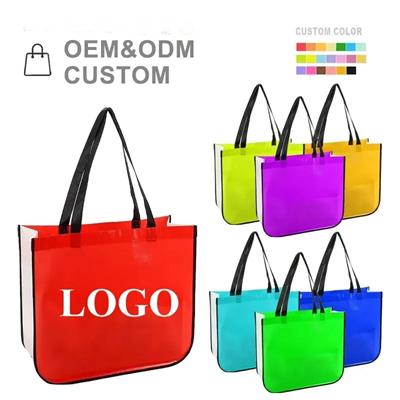 Picture of EXTRA LARGE LAMINATED SHOPPER TOTE BAG
