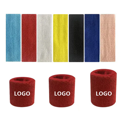 Picture of SWEATBAND TOWEL WRIST SUPPORT FOOTBALL BASKETBALL COTTON